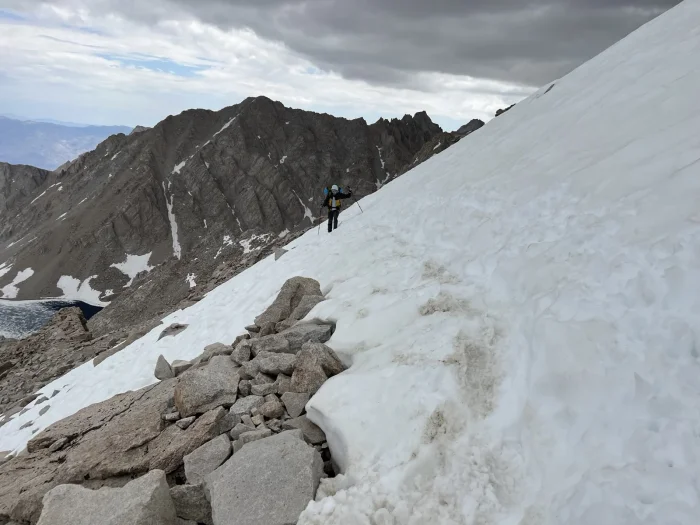 Mount Whitney granite peaks in the Sierra Nevada
