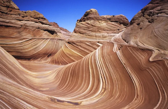 The Wave sandstone formation in Coyote Buttes North